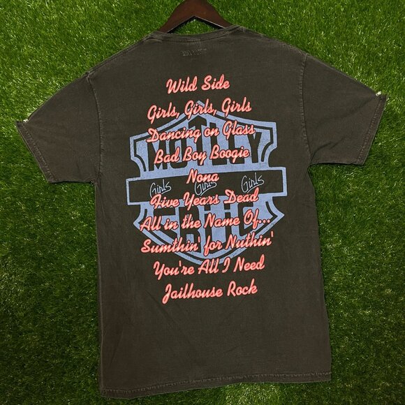 Mötley Crüe Girls, Girls, Girls World Tour T-shirt size Small - Picture 7 of 7